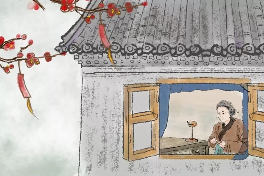 时间染画了岁月，光阴层叠了鬓发